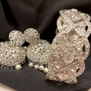 Bangle and earrings brand new beautiful design